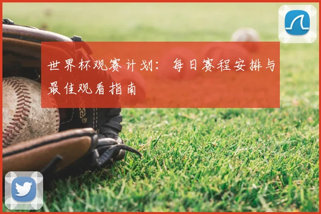 世界杯观赛计划：每日赛程安排与最佳观看指南